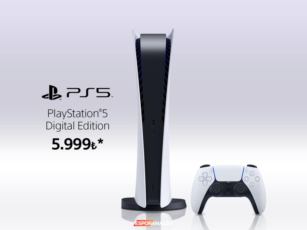 PlayStation 5 Digital Edition Türkiye'de Fiyatıyla Şaşırttı