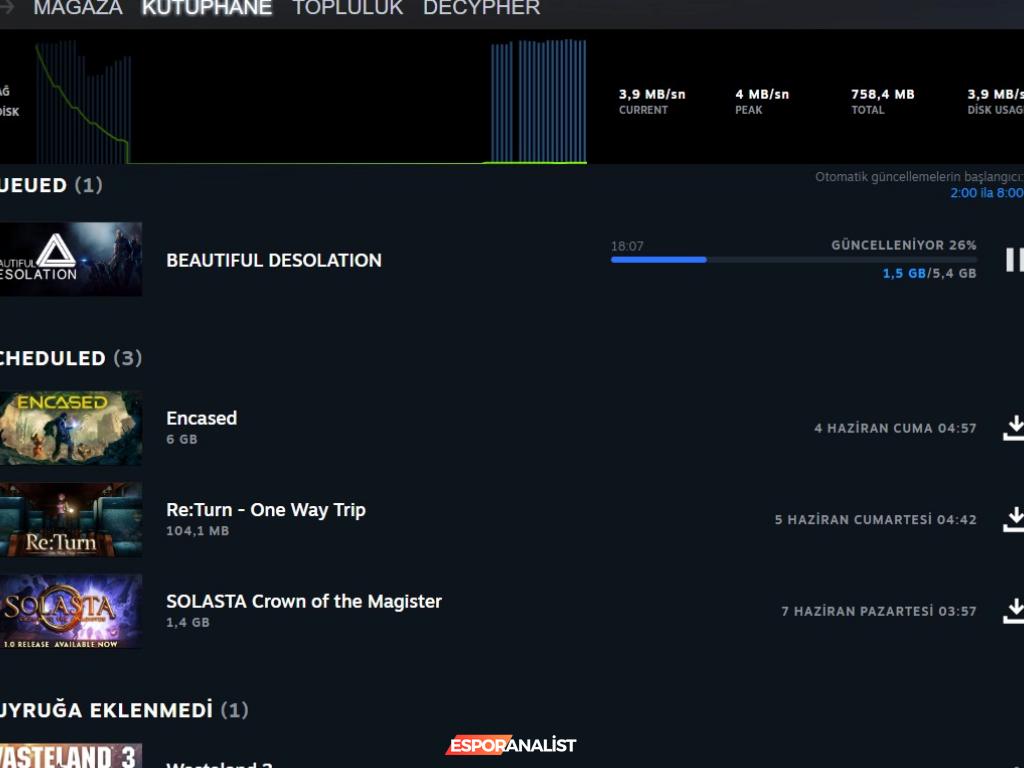 Steam'in Yeni İndirmeler Sayfası: Tasarım Değişikliği ve Beklentiler