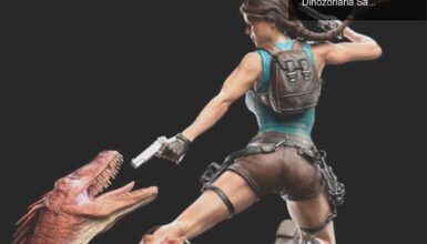Weta Workshop’tan Sınırlı Üretim Lara Croft Figürü: Dinozorlarla Savaşın!