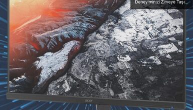Acer KG1 Serisi Oyun Monitörleri ile Oyun Deneyiminizi Zirveye Taşıyın