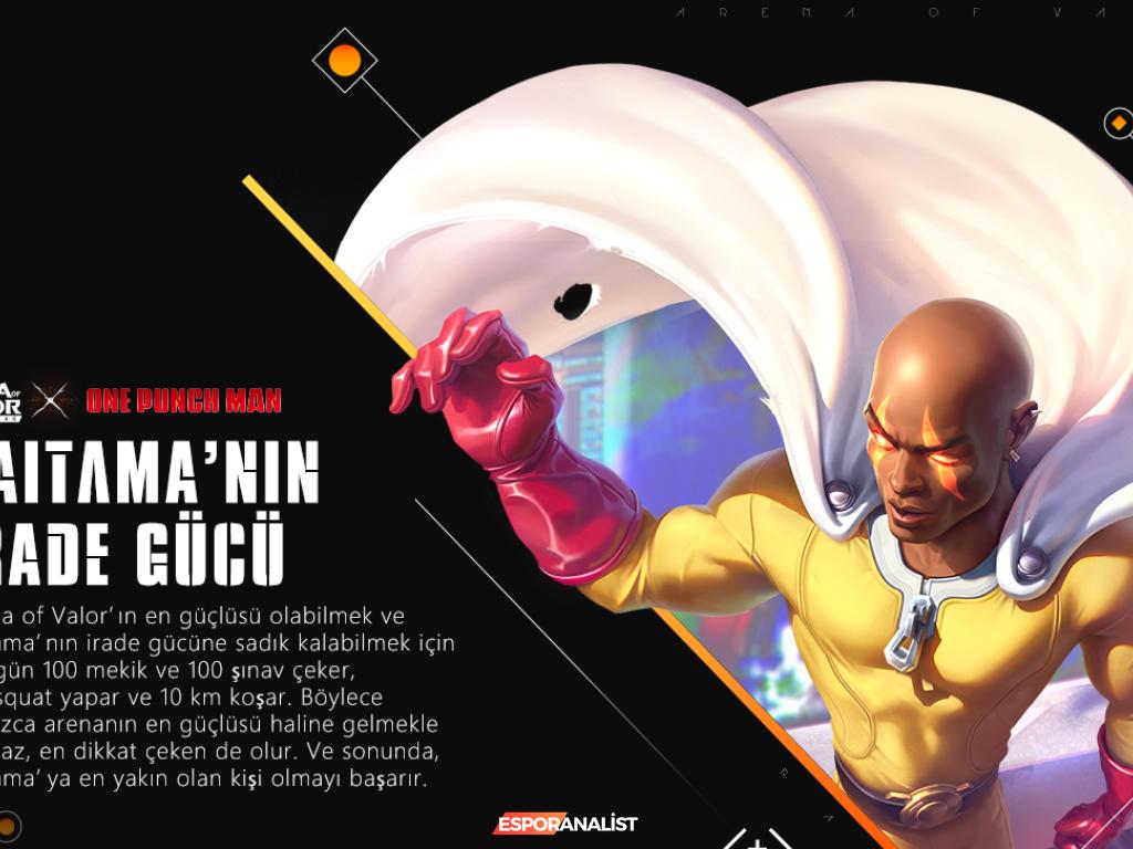 Arena of Valor: Yeni Çağ ile One-Punch Man İşbirliği! Raz ve Krixi Fırtınası Geliyor!