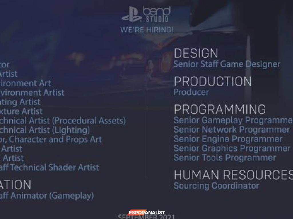 Bend Studio'nun Yeni Projeleri: Zombi Avından Gelecek Yıldızlar