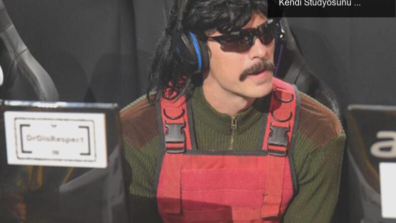 Dr. Disrespect’ten Oyun Dünyasına Yeni Bir Hamle: Kendi Stüdyosunu Kuruyor!