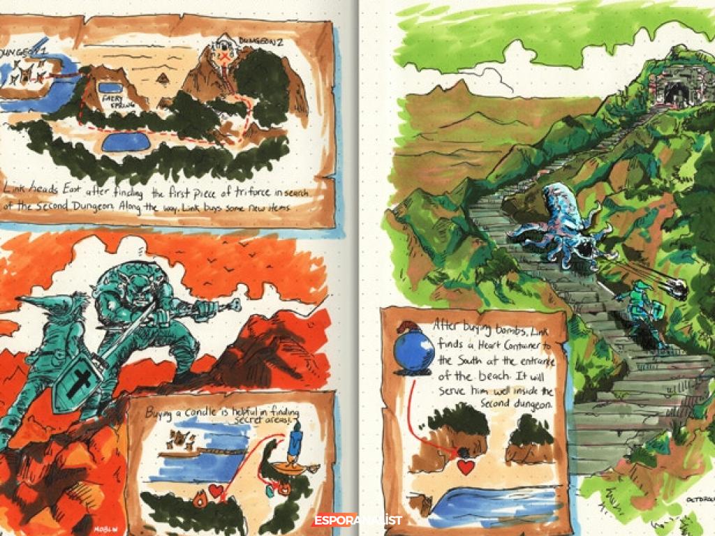 El Çizimi Oyun Rehberleri Projesine Nintendo'dan Darbe!