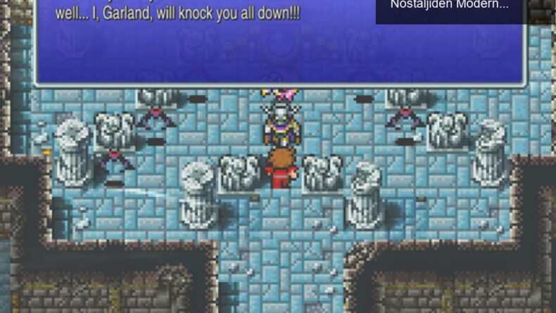 Final Fantasy Pixel Remaster’da Yazı Tipi Krizi: Nostaljiden Modernizme Geçiş