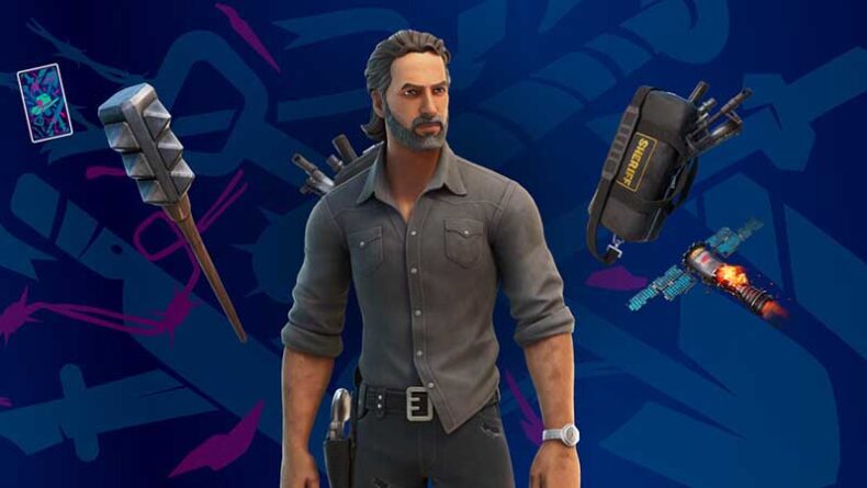 Fortnite ve The Walking Dead: Rick Grimes ile Zombi Avına Hazır Mükemmel İşbirliği!