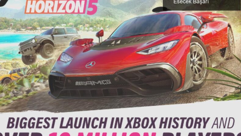 Forza Horizon 5: Oyun Dünyasında Fırtına Gibi Esecek Başarı