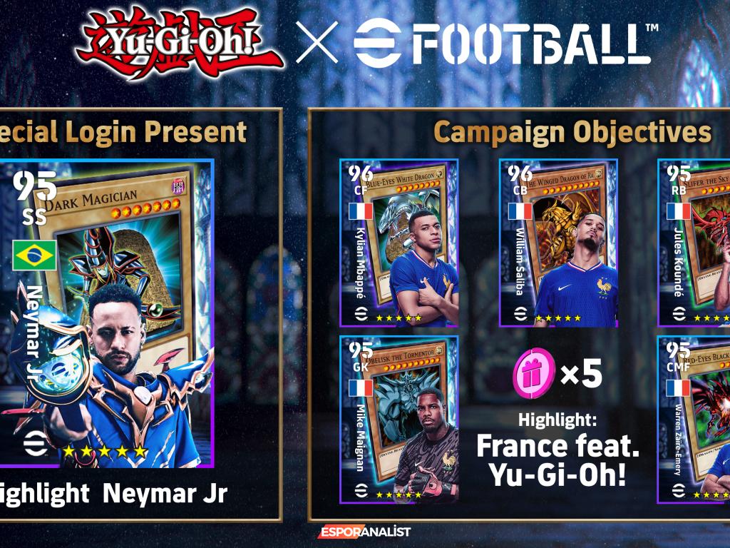 KONAMI'den Yu-Gi-Oh! ve eFootball™ Arasındaki Heyecan Verici İşbirliği