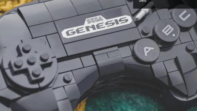 Lego’dan Çılgın Bir Proje: Sega Genesis Kontrolcüsü Seti