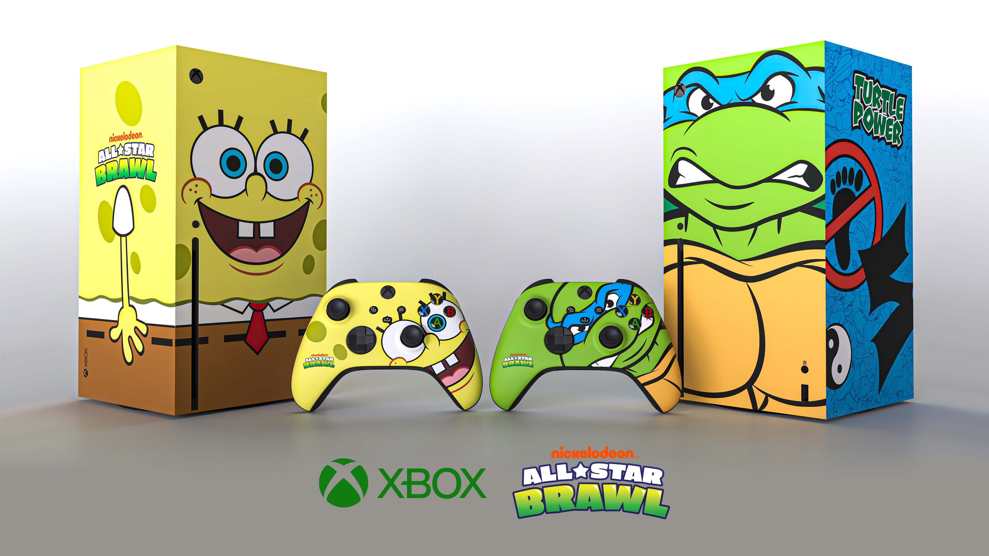 Microsoft'tan SüngerBob ve Leonardo ile Eğlenceli Konsol Tasarımları