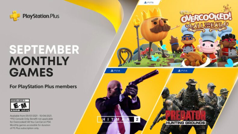 PS Plus Eylül 2023 Ücretsiz Oyunları: Hitman 2, Predator: Hunting Grounds ve Overcooked!