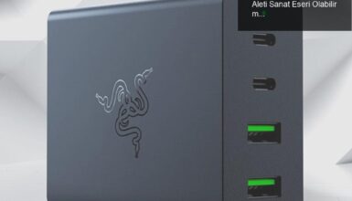 Razer’ın E3’te Tanıttığı Yenilik: Şarj Aleti Sanat Eseri Olabilir mi?