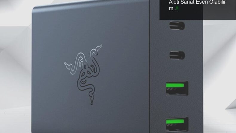 Razer’ın E3’te Tanıttığı Yenilik: Şarj Aleti Sanat Eseri Olabilir mi?