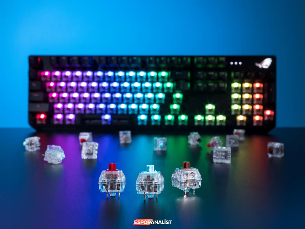 ROG NX Mekanik Anahtar Serisi: Oyun Deneyiminizi Zirveye Taşıyın!