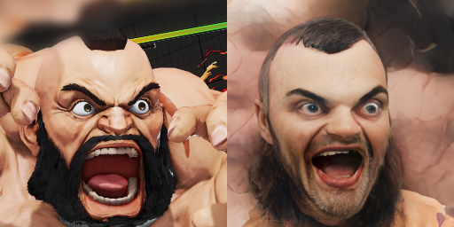 Siberian_644'ün Google AI ile Gerçek İnsan Haline Getirdiği Street Fighter Karakterleri
