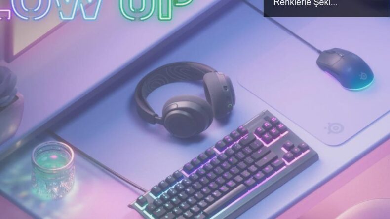 SteelSeries Arctis Nova 3P Wireless: Oyun Deneyimini Renklerle Şekillendirin!