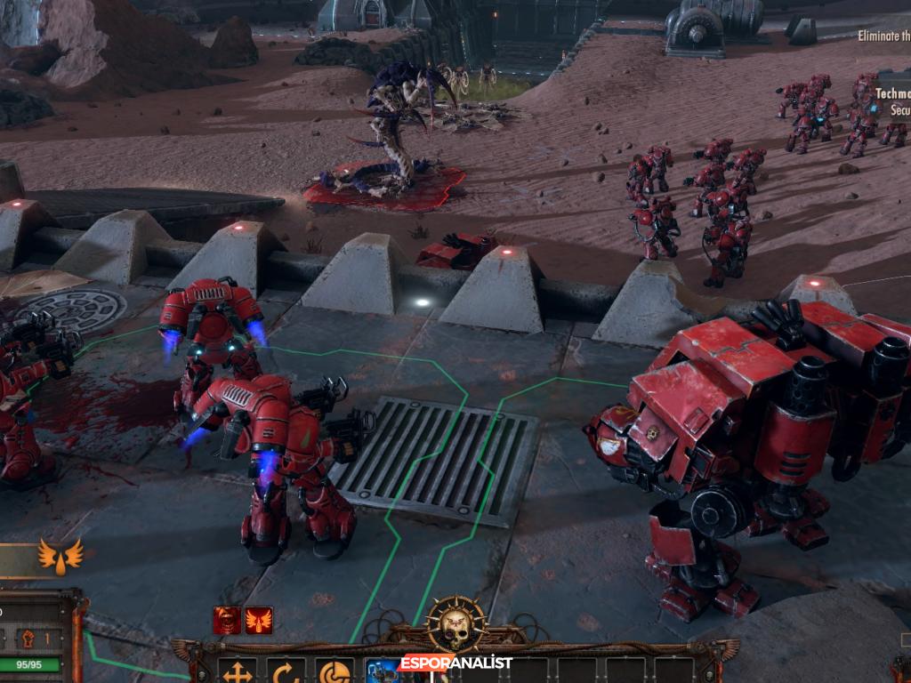 Warhammer 40K: Battlesector İncelemesi - Blood Angels'ın Savaş Ruhuyla Tanışma