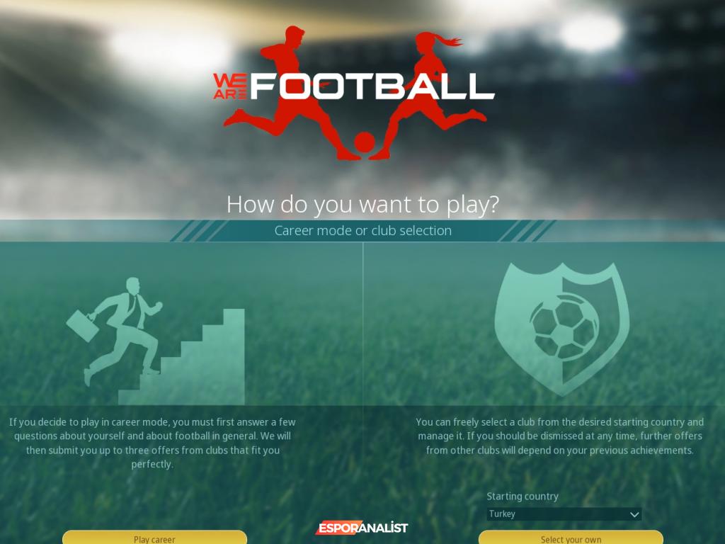 We Are Football: Futbol Menajerliği Oyununda Yenilikler ve Zorluklar