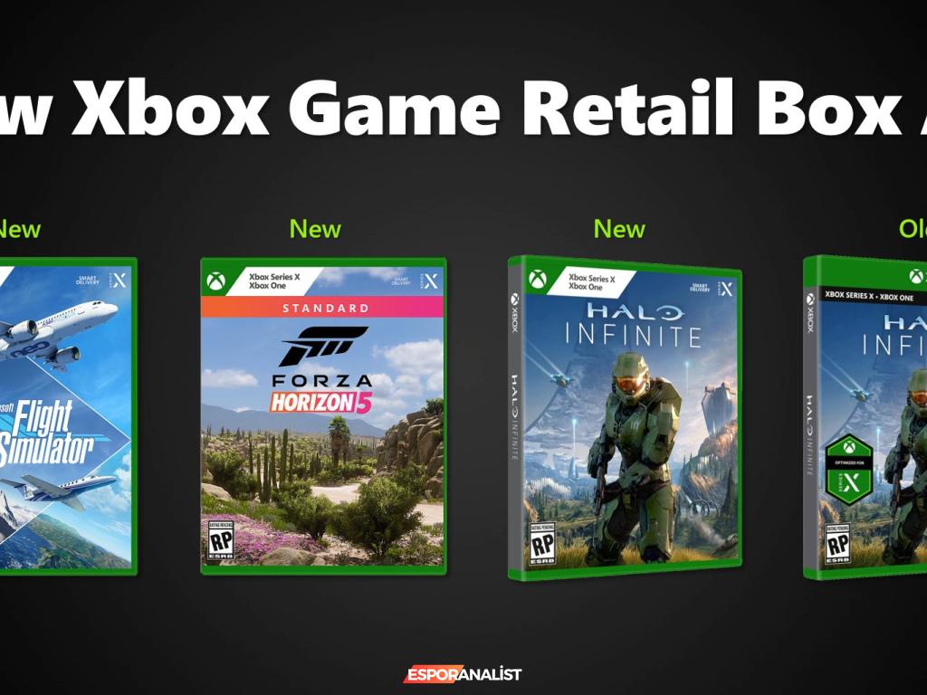 Xbox Series X Oyun Kutularında Tasarım Değişikliği: Modern ve Şık Bir Dokunuş