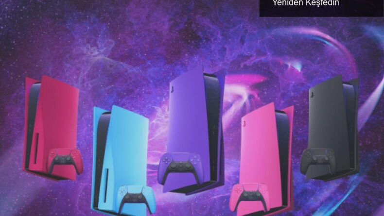 Yeni Renk Seçenekleriyle PlayStation 5 Konsolunu Yeniden Keşfedin