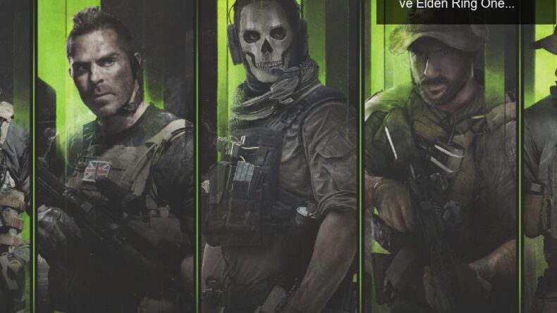 2023 Oyun Satışlarında Zirve Yarışı: Call of Duty ve Elden Ring Öne Çıkıyor