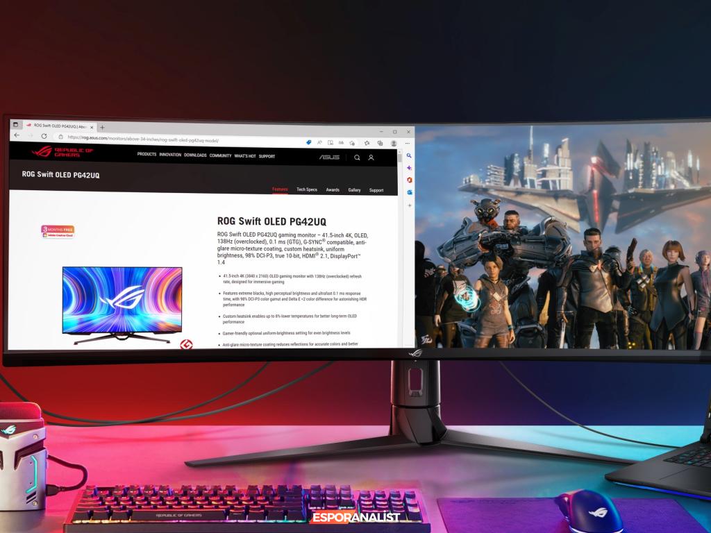 2023'te ASUS ve ROG'dan Gelen Yenilikçi Oyun Monitörleri: Performans ve Duyarlılıkta Yeni Bir Dönem