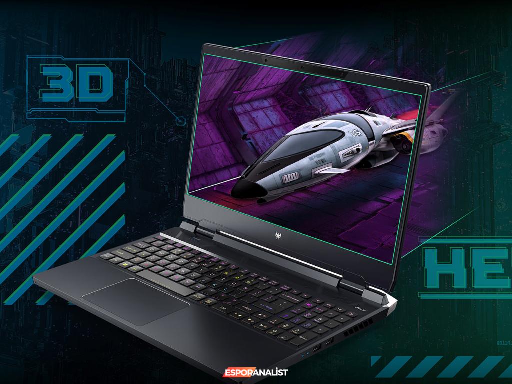 Acer Predator Helios 300 SpatialLabs Edition ile Gözlüksüz 3D Oyun Deneyimi