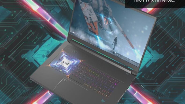 Acer’ın Yeni Dizüstü Bilgisayarları: Predator Triton 17 X ve Helios Neo 16 ile Oyun ve İşin Gücü