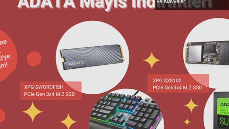 ADATA’nın Mayıs Kampanyası ile Yüksek Performanslı SSD ve Klavyelere Ulaşın
