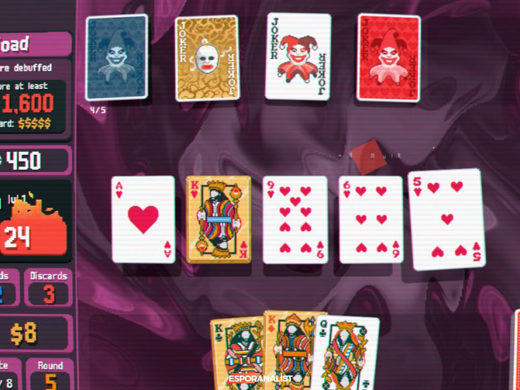 Balatro: Poker Temalı Benzersiz Bir Deckbuilding Deneyimi