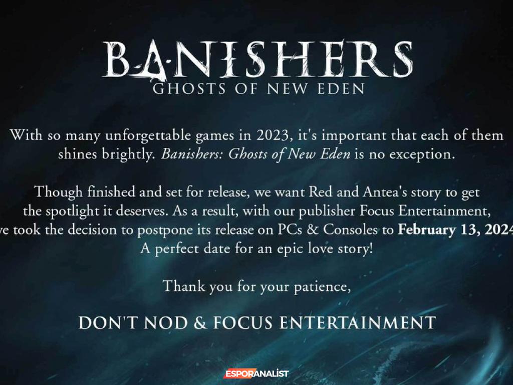 Banishers: Ghosts of New Eden'in Çıkış Tarihi Ertelendi, Oyuncular Ne Düşünüyor?
