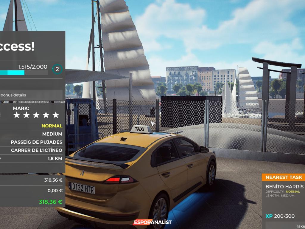 Barcelona'da Çiçek Taksi Deneyimi: Araba Kullanmanın Zorlukları