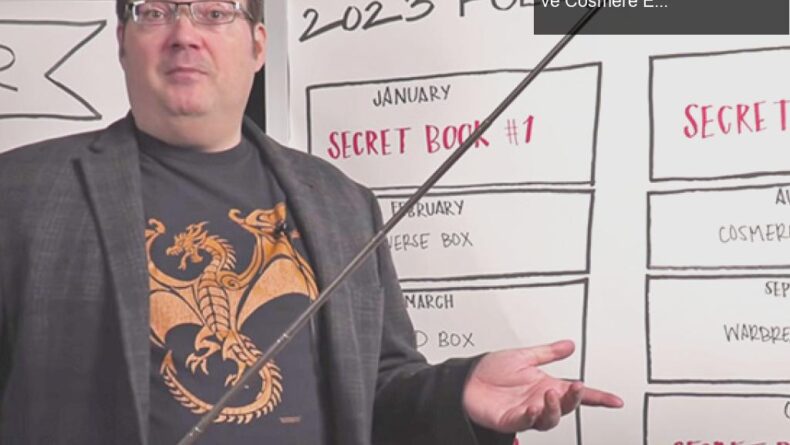 Brandon Sanderson: Fantastik Edebiyatın Üretken Dâhisi ve Cosmere Evreni