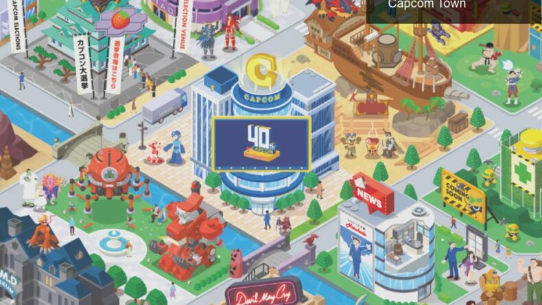 Capcom’un 40 Yılında Nostalji Dolu Dijital Gezi: Capcom Town