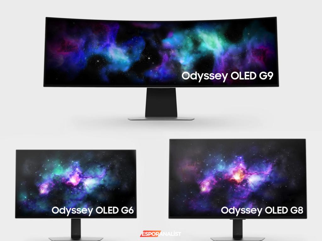 CES 2024'te Tanıtılacak Samsung Odyssey OLED Monitörleriyle Oyun Deneyimini Yeniden Şekillendirin