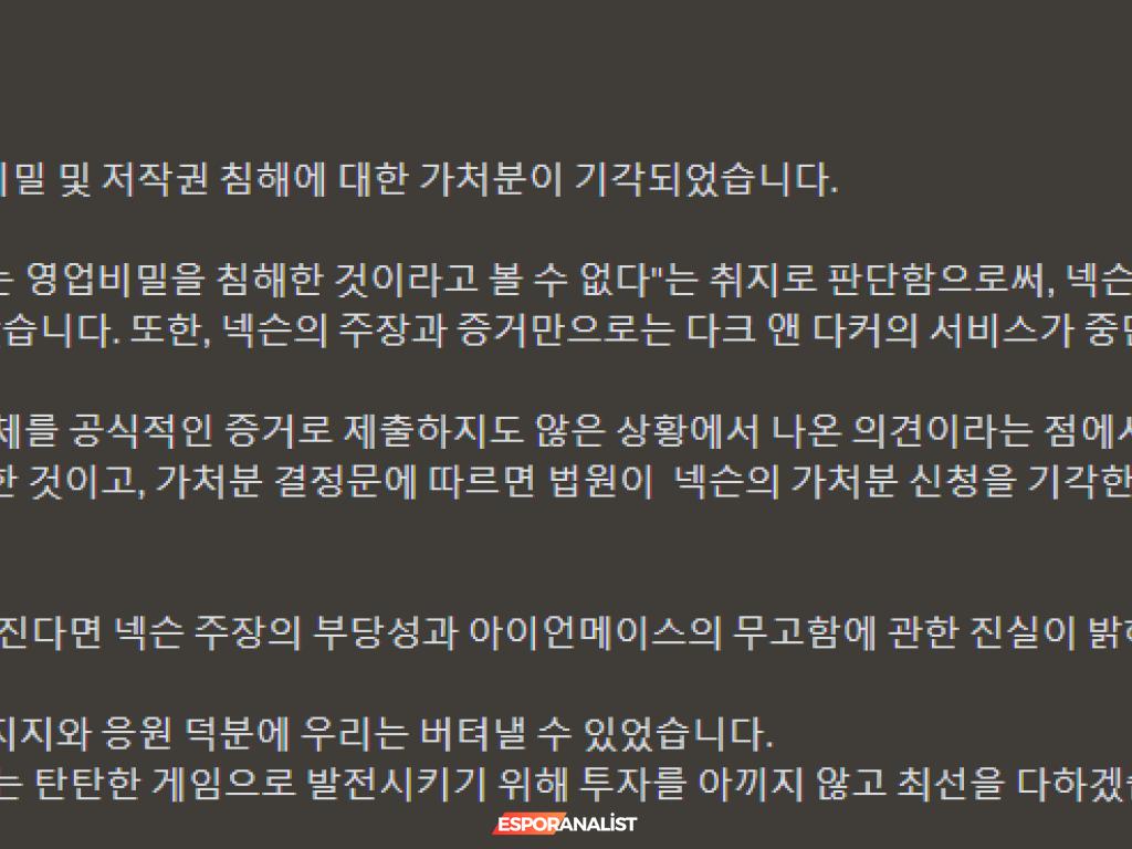 Dark and Darker: Ironmace'in Nexon'a Karşı Mahkeme Zaferi