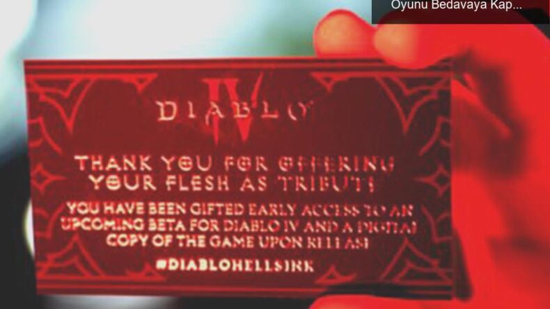 Diablo 4 İçin Cesur Bir Challenge: Dövme Yaptır, Oyunu Bedavaya Kap!
