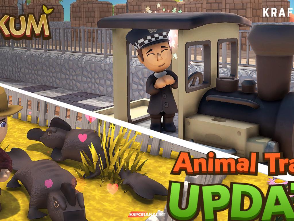 Dinkum'un Yeni 'Animal Tracks' Güncellemesi: Hayvan Yetiştiriciliği ve Trenle Yeni Keşifler!