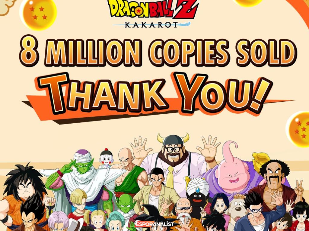 Dragon Ball Z: Kakarot, 8 Milyon Oyuncuya Ulaşarak Nostalji Dolu Bir Başarı Hikayesine İmza Attı