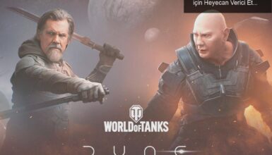 Dune Evreninde Çöl Savaşları: World of Tanks için Heyecan Verici Etkinlikler