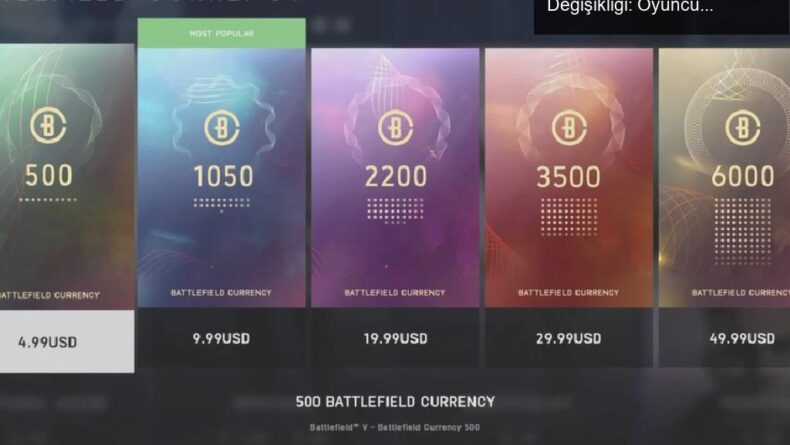 EA’nın Battlefield’de Premium Para Birimi Fiyat Değişikliği: Oyuncular Ne Yapmalı?