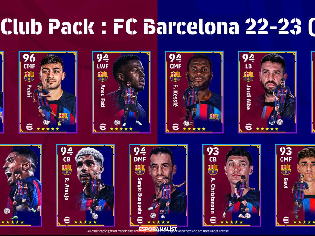 eFootball 2023'e Dostluk Maçı Modu ve Yeni Kulüp Paketleri Geldi!