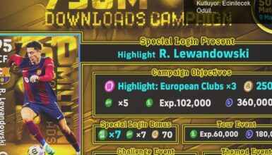 eFootball™ 750 Milyon İndirme Başarısını Kutluyor: Edinilecek Ödüller ve Etkinlikler!