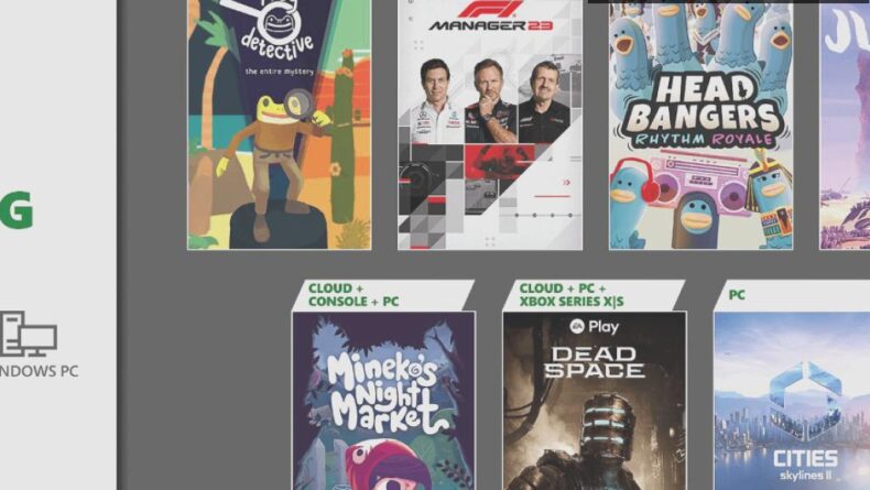 Ekim 2023 Game Pass Oyunları: Yeni Gelenler ve Gidenler