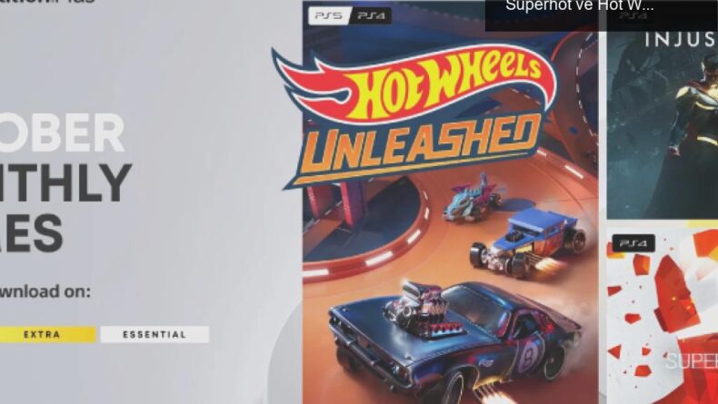 Ekim Ayı PS Plus Essential Oyunları: Injustice 2, Superhot ve Hot Wheels Unleashed