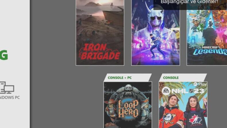 Game Pass’in Nisan 2023 Oyunları: Yeni Başlangıçlar ve Gidenler!