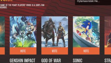 Genshin Impact ve Sonic Frontiers: The Game Awards Oylamasındaki Heyecanlı Mücadele