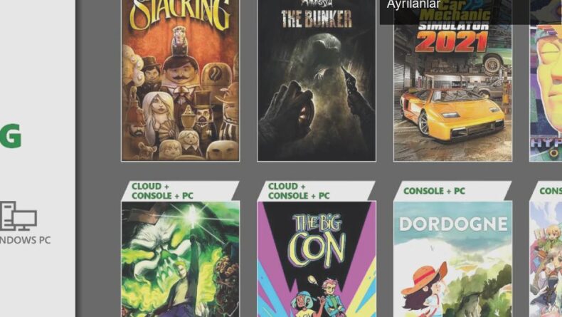 Haziran 2023 Game Pass Kütüphanesi: Yeni Oyunlar ve Ayrılanlar