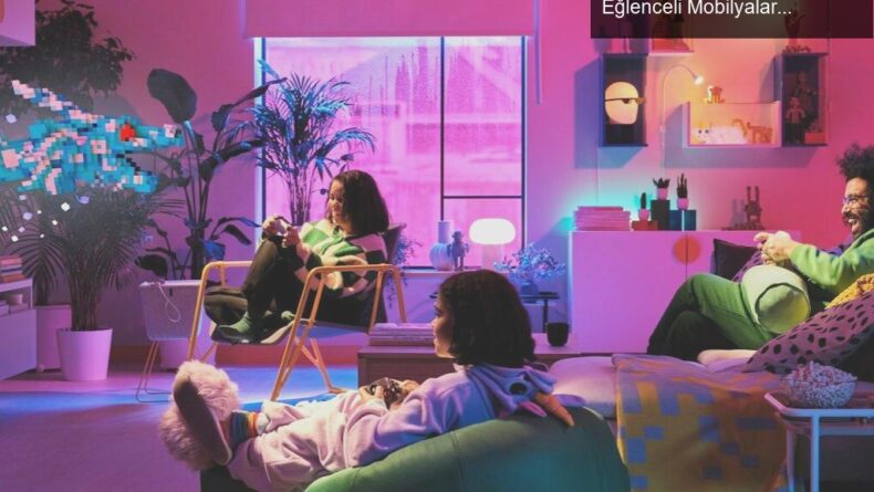 İKEA’dan BRÄNNBOLL: Oyun Günü İçin Renkli ve Eğlenceli Mobilyalar