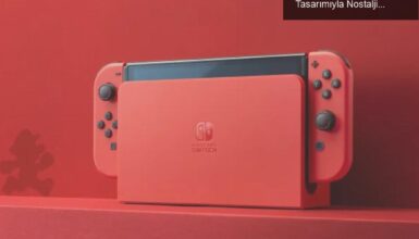 Kıpkırmızı Mario: Nintendo Switch OLED’in Yeni Tasarımıyla Nostalji Rüzgârı